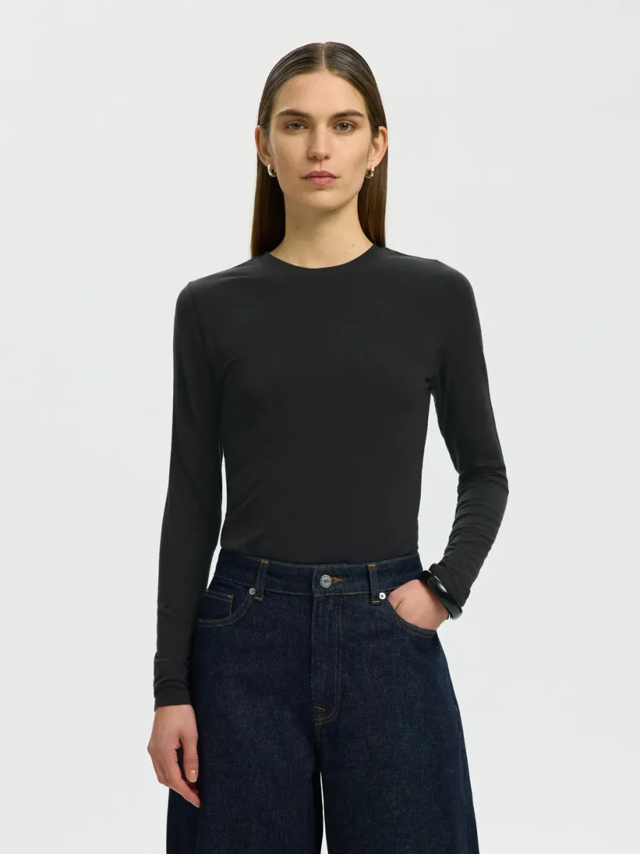 SlfManja O-Neck Black